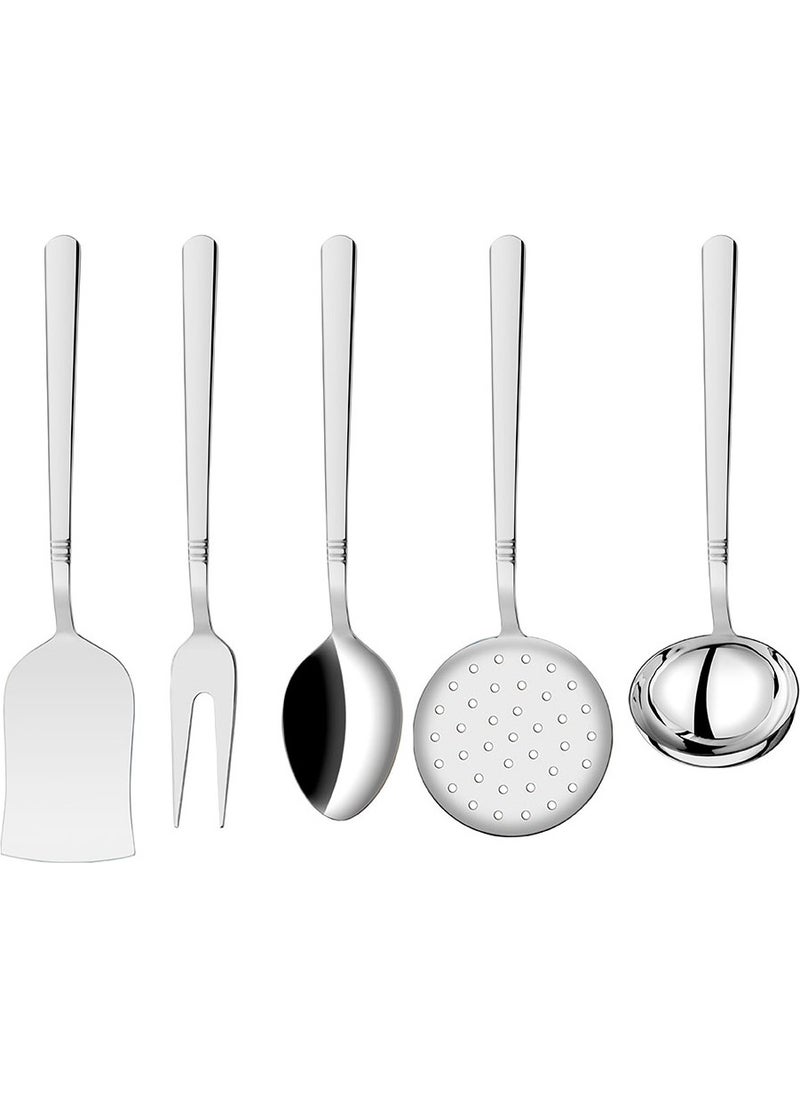 Paris Plain 5 Piece Serving Set