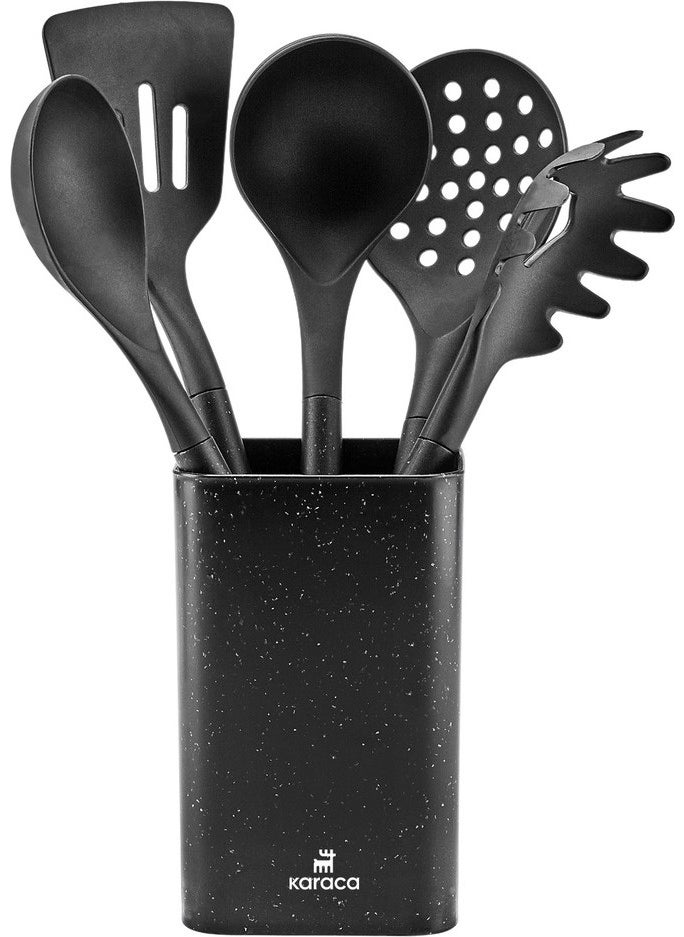 Misto 6 Piece Serving Set with Stand