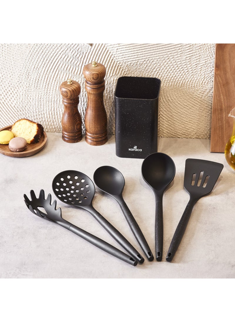 Misto 6 Piece Serving Set with Stand