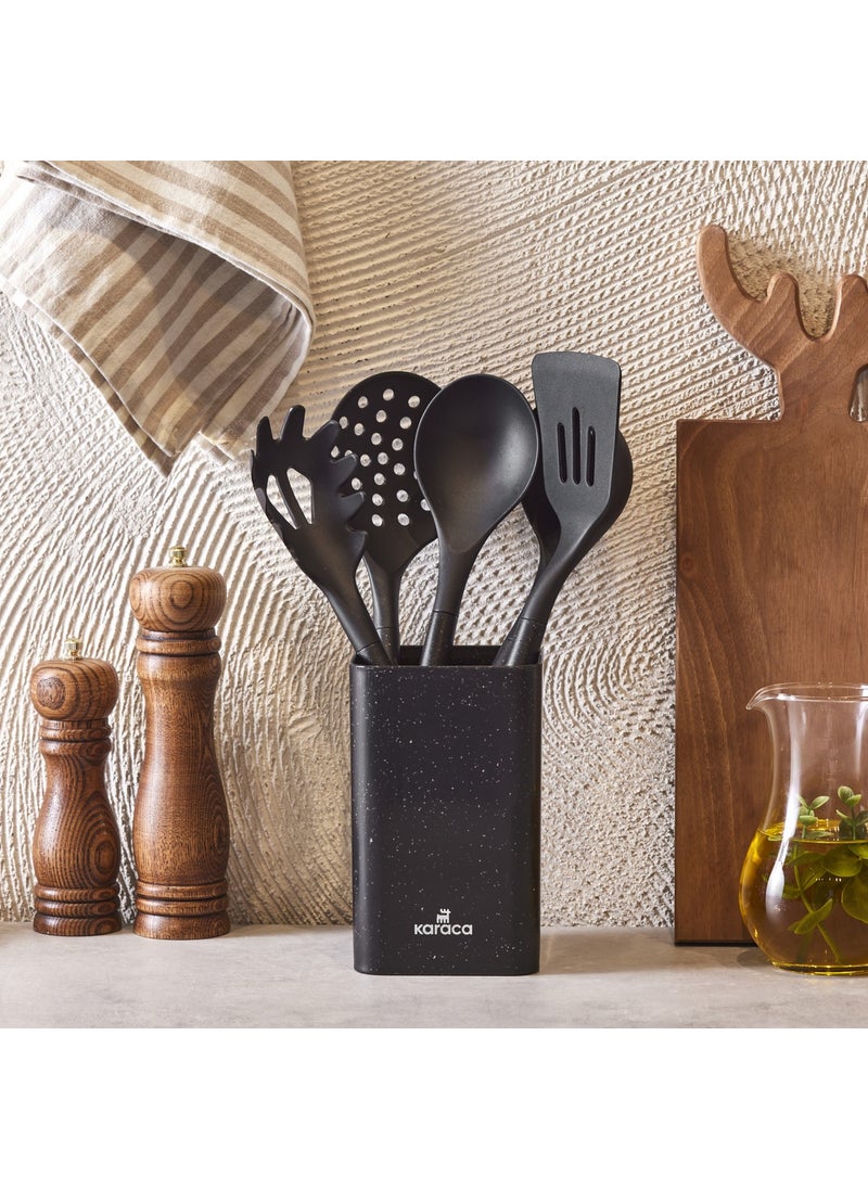 Misto 6 Piece Serving Set with Stand