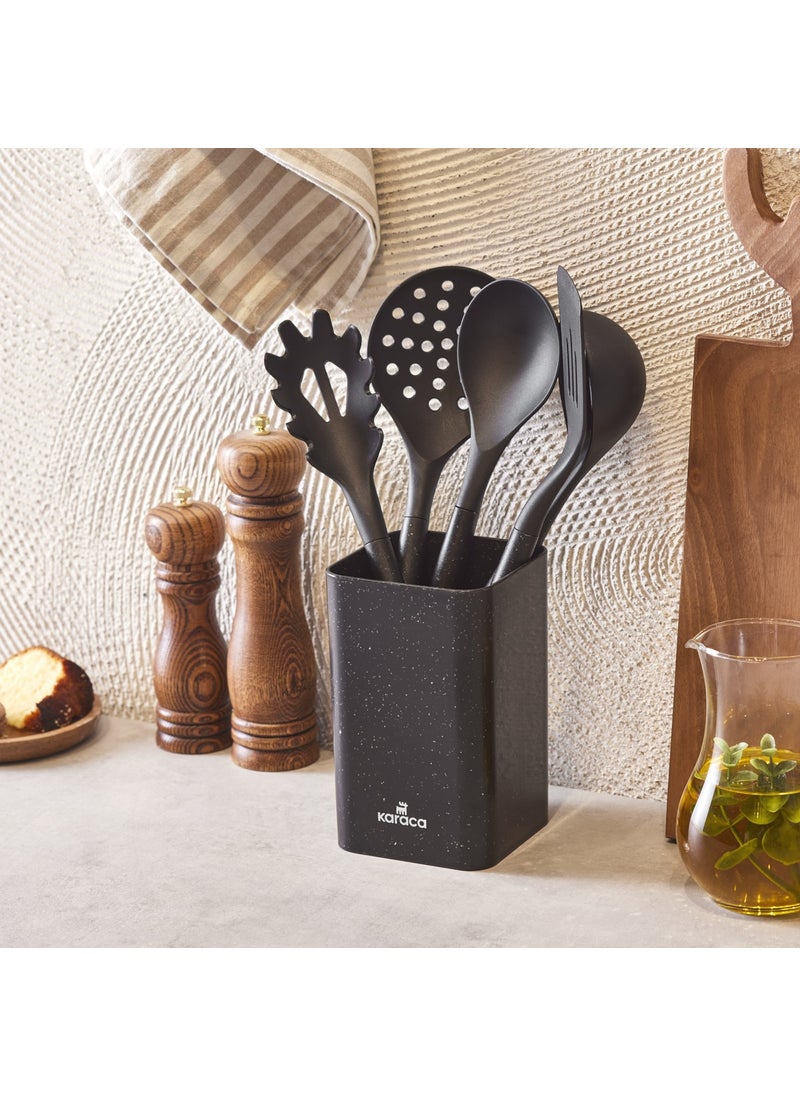 Misto 6 Piece Serving Set with Stand