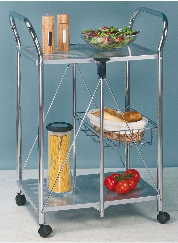 Foldable Service Cart