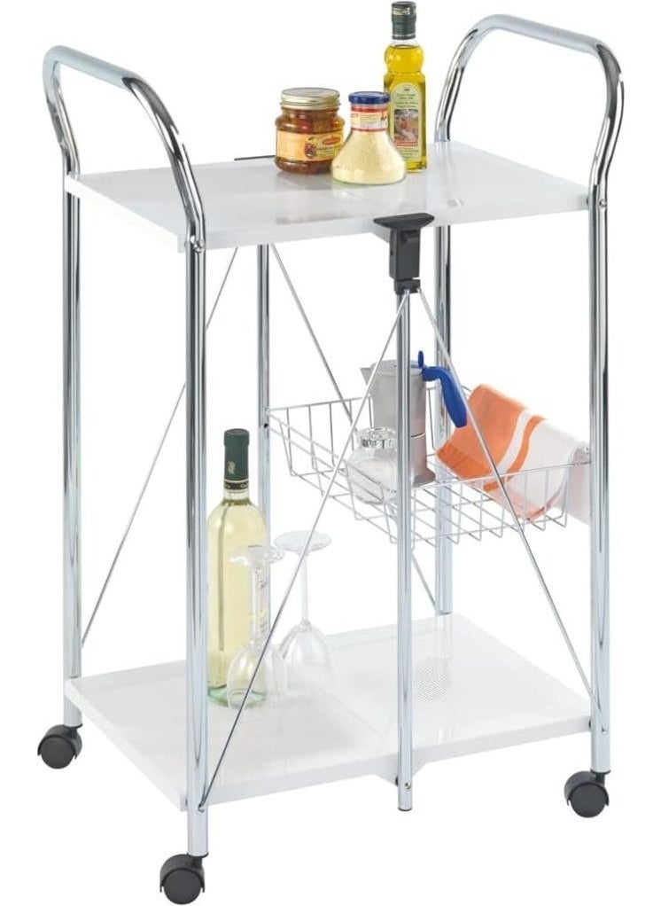 Foldable Service Cart