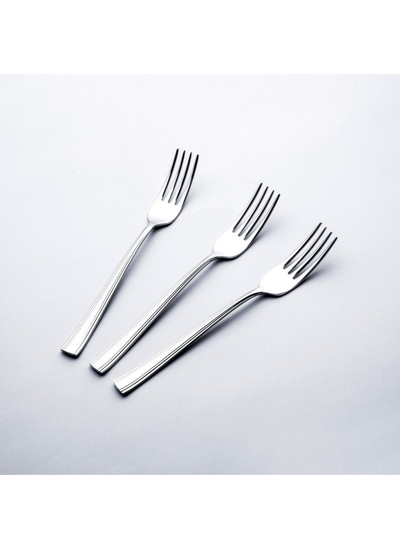 Katre Plain 12 Piece Dessert Cutlery Set