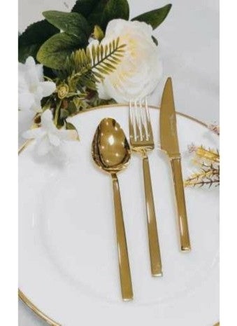 Stayle Titanium Gold 6 Piece Dinner Forks