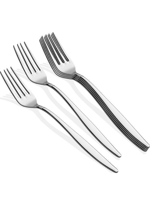 Pera Plain 6 Piece Dessert Fork