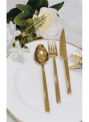 Stayle Gold Titanium 6 Piece Dessert Forks