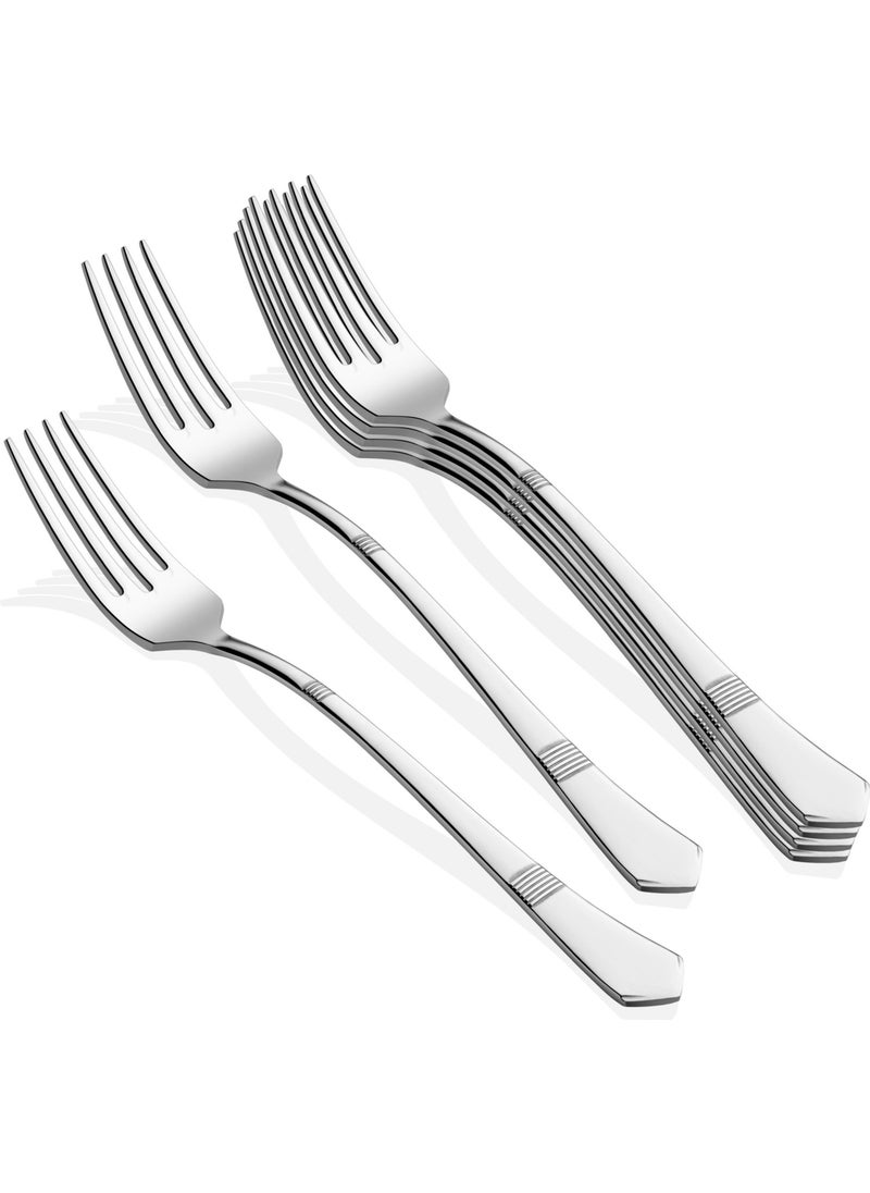 Montecarlo Dinner Forks 6-Piece 18/10