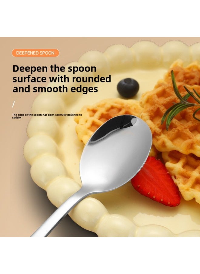 Portable Tableware 304 Stainless Steel Spoon And Fork Chopsticks Suit Student Office Worker Storage Box Chopsticks Spoon Three-piece Set-Specifications:Support Customization-Color:24 Yellow Tableware Three-piece Set (yellow Box)