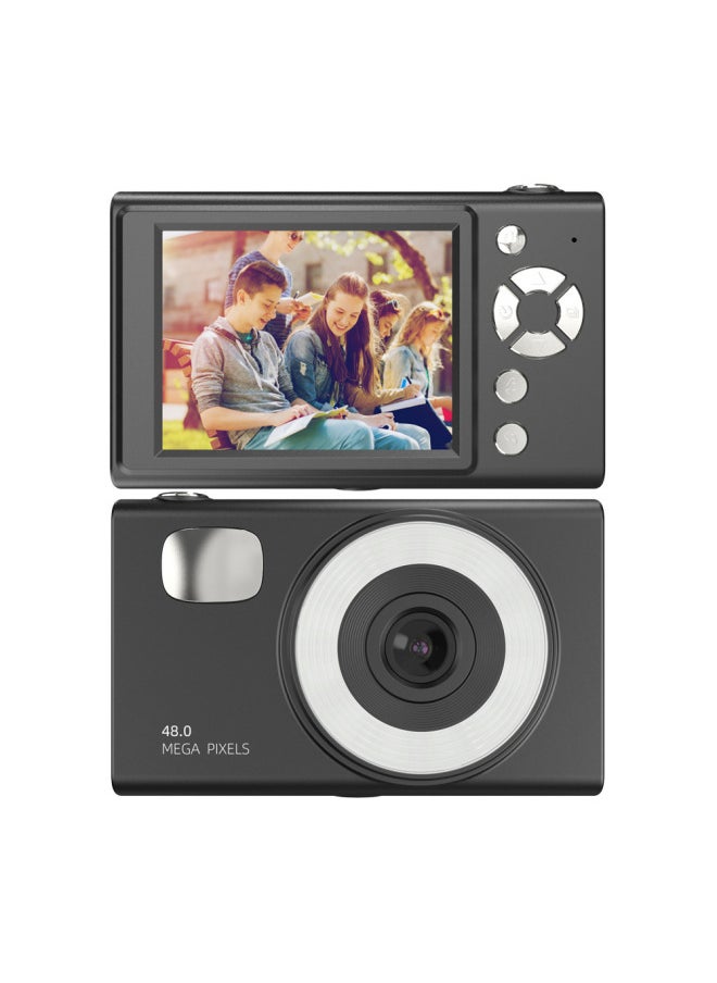H12 Camera Student Party CCD Retro Old Card Machine Portable With 2.8 Inch High Color Value-Body Color:64g Memory Card