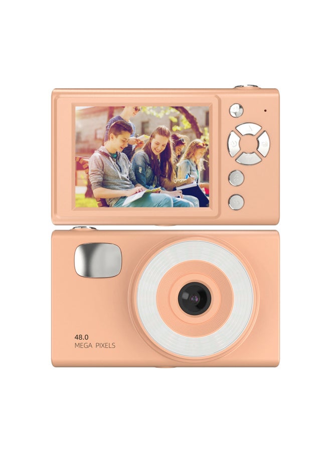 H12 Camera Student Party CCD Retro Old Card Machine Portable With 2.8 Inch High Color Value-Body Color:64g Memory Card