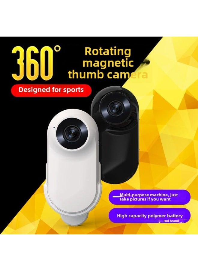 24 360 Sports Full 4K Scene Camera Chest Fixed Motorcycle Anti-shake Camera Wearable HD-Body Color:Black Hd Screen Hd Upgraded Version-package 4