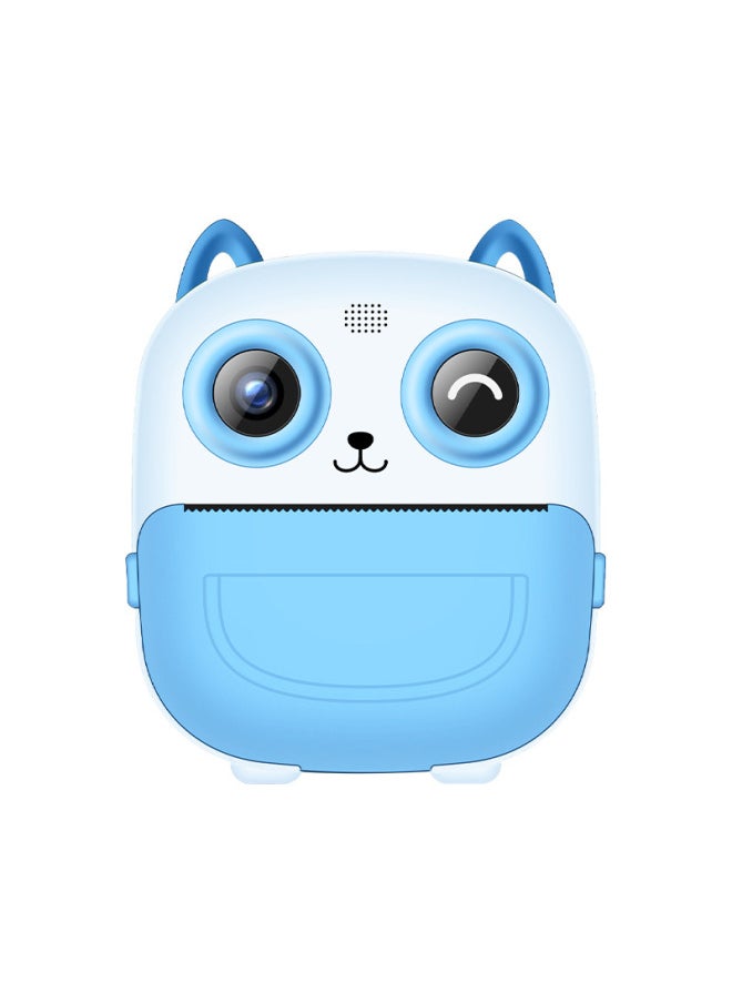 Batch S5 Double Camera For Children With A Single Shot-Body Color:Owl - Pink + 1 Roll Of Paper