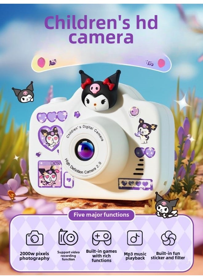 HD Digital Campus 4k Camera For Children Travel Convenient To Carry And Upload Birthday Gifts-Body Color:Dragon Boat Festival Limited Red*  Store Manager Recommended 32g