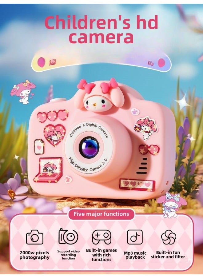 HD Digital Campus 4k Camera For Children Travel Convenient To Carry And Upload Birthday Gifts-Body Color:Dragon Boat Festival Limited Red*  Store Manager Recommended 32g