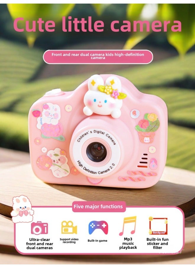 HD Digital Campus 4k Camera For Children Travel Convenient To Carry And Upload Birthday Gifts-Body Color:Dragon Boat Festival Limited Red*  Store Manager Recommended 32g