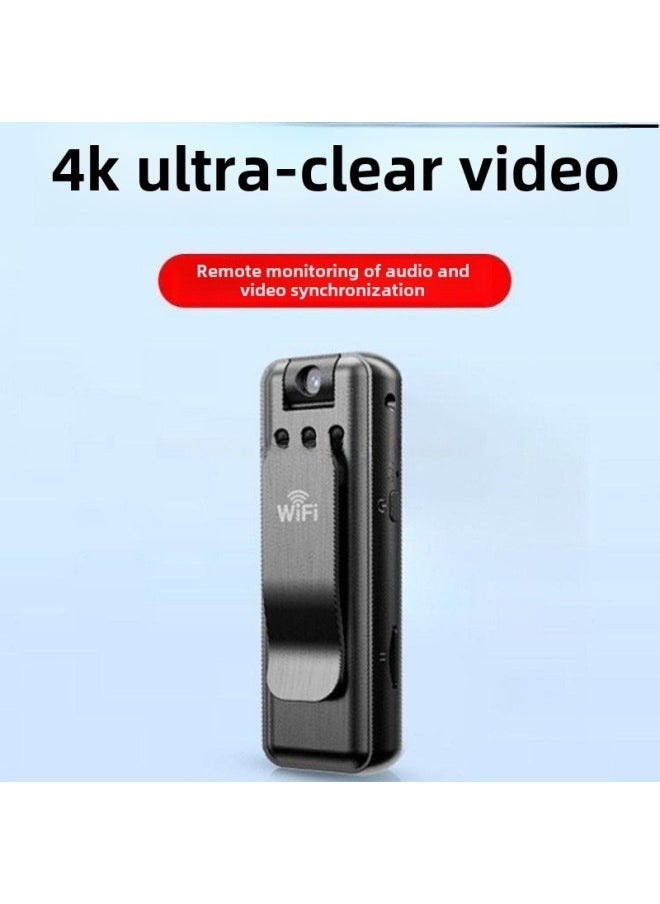 The Recorder Recording Pen Remote Monitoring With Video Recording Machine Camera HD Sports Camera-Body Color:Ultra-clear Version + 32g Card  - Black - Official Standard