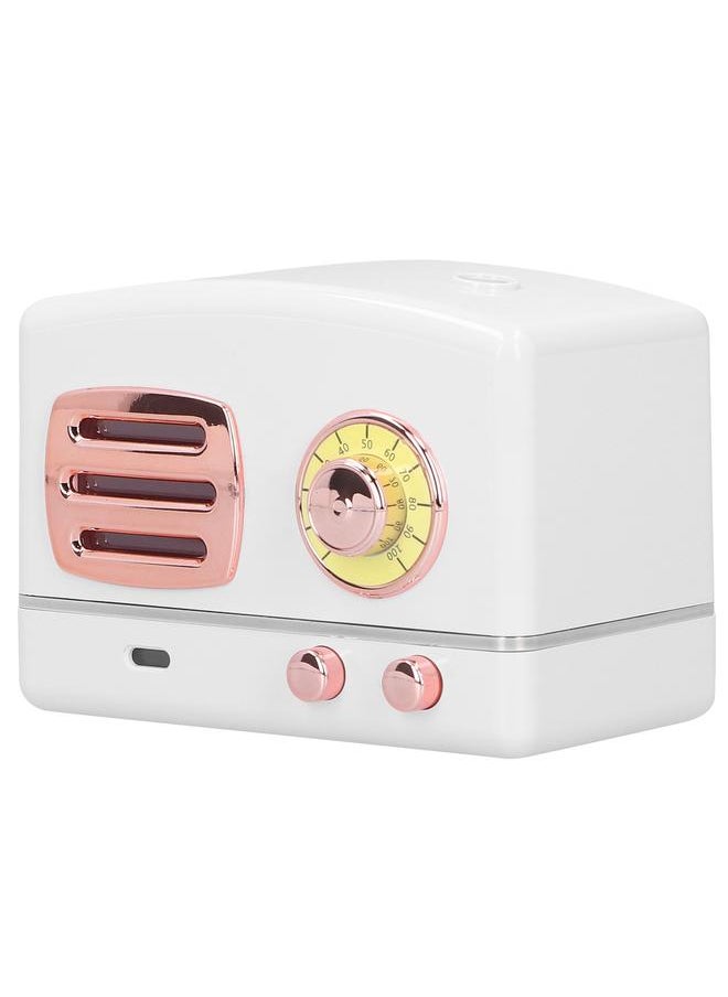 Vintage Humidifier Retro Air Purifier Portable Car Diffuser Home Use Craft SuppliesWhite