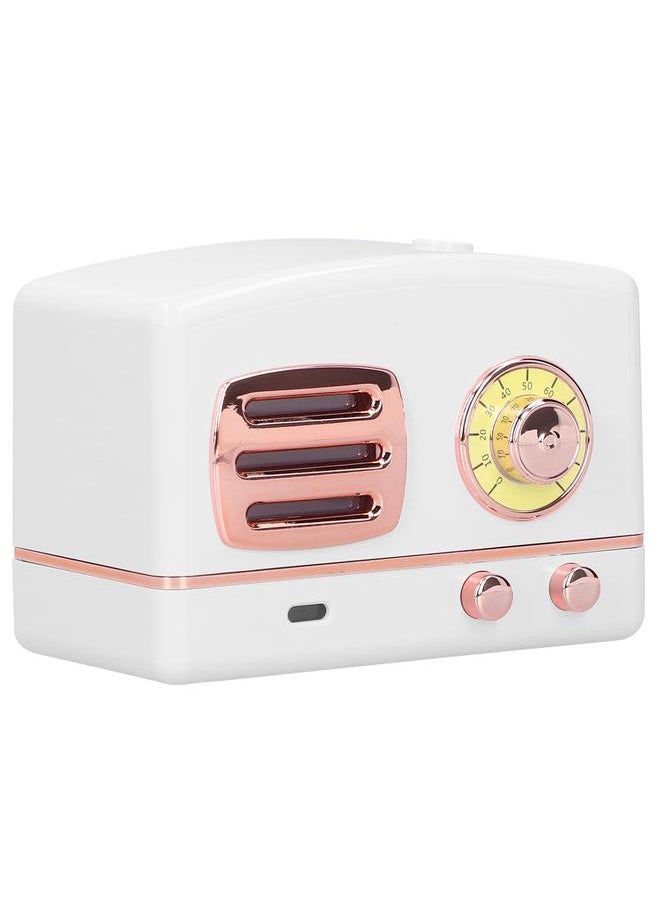 Vintage Humidifier Retro Air Purifier Portable Car Diffuser Home Use Craft SuppliesWhite