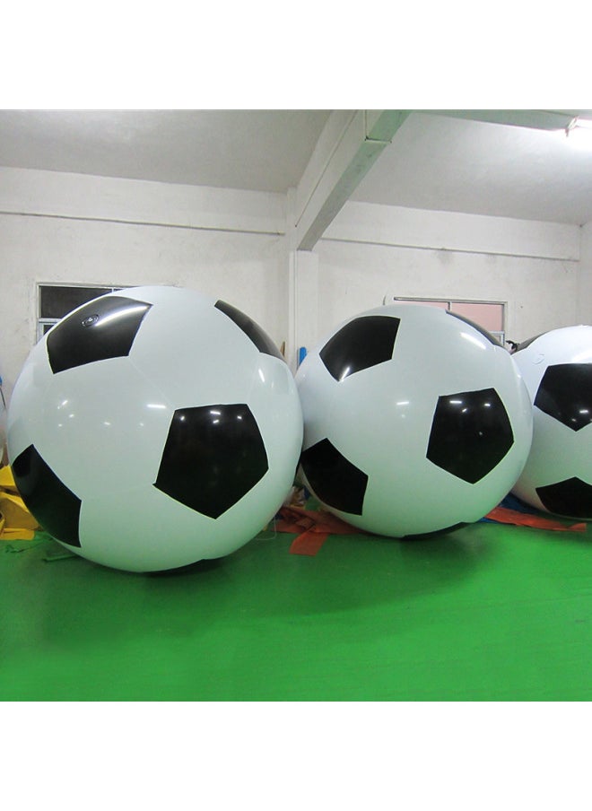 Product Inflatable Beach Ball PVC Inflatable Color Big Ball Toy Ball Color Ball Big Football Outdoor Inflatable Toy Ball-Color:Large Electric Pump-Diameter:1 M