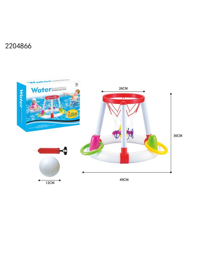 Outdoor Beach Game Water Shooting Ball Multiplayer Interactive Water Shooting Ladder Sports Parent-child Sports Toys-Color:2204866