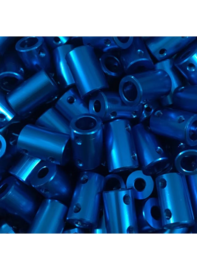 Aluminum Alloy Coupling Motor Coupling Accessories Vehicle Ship Model Coupling DIY Coupling Shaft Coupling-Color:Aluminum Coupling 4*5 Blue