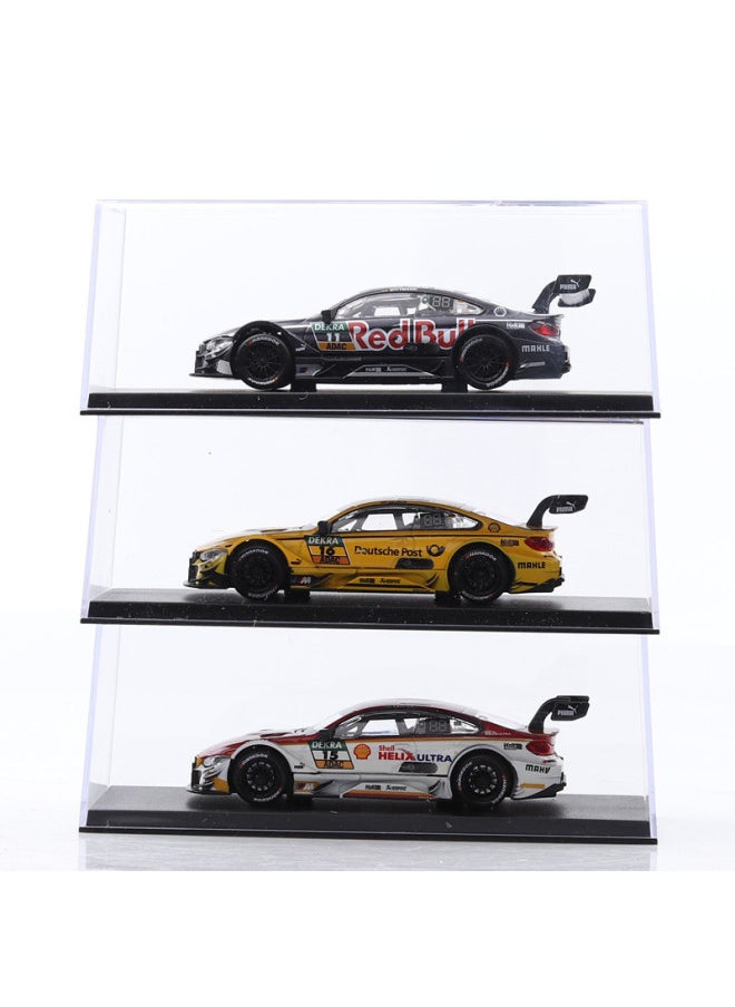 (Boxed) M4 Racing Model Simulation Alloy Car Model 1:43 Car Ornaments Collection Decoration Gifts-Color:BMW 16 Racing Car