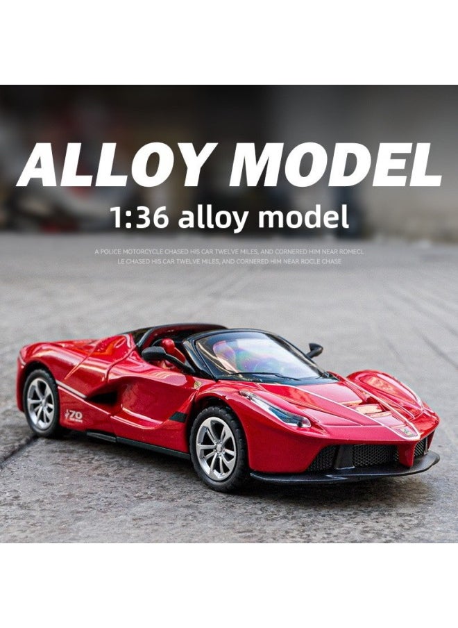 Boxed Jiaye Simulation 1:36 Rafah G800 Alloy Off-road Model Huili Acousto-optic Children's Toys Wholesale-Color:rafa Convertible Black