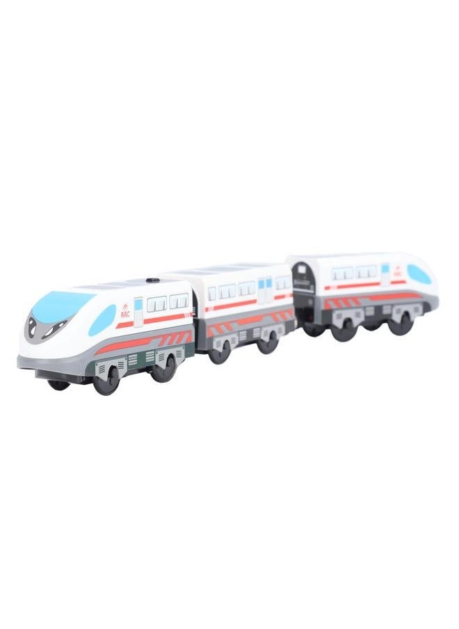 Electric Train Set Educational Adsorption Connection Battery Operated Track Toy for Kids Boys Girls Type 1