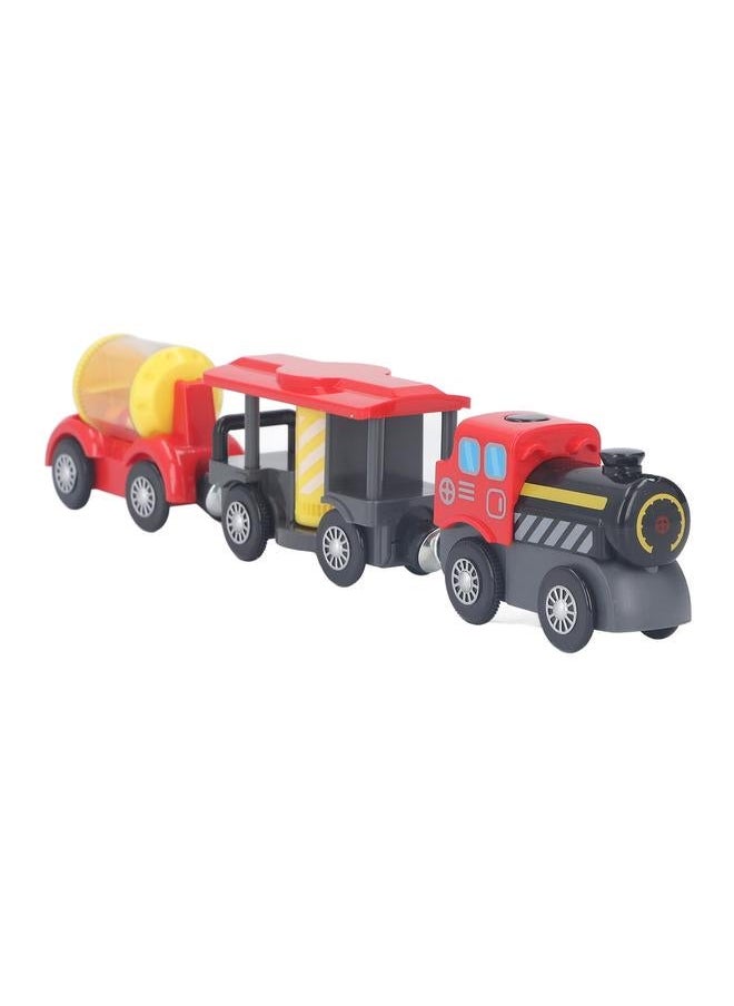 Battery Operated Locomotive Train Magnetic Connection Toy Interactive Sound Electric for Kids Type 2