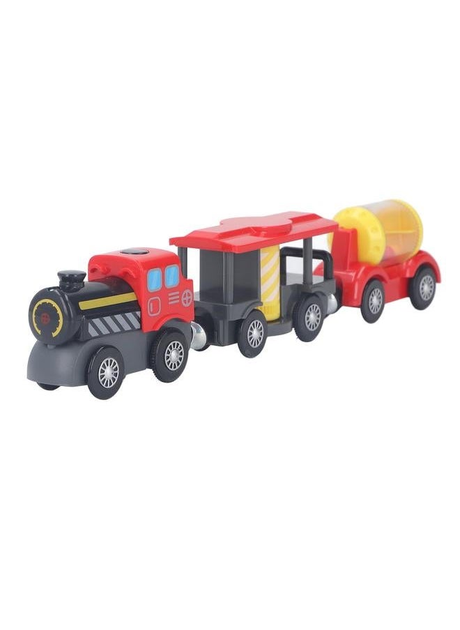 Battery Operated Locomotive Train Magnetic Connection Toy Interactive Sound Electric for Kids Type 2