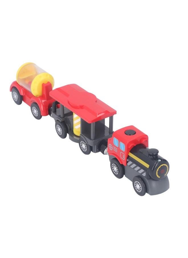 Battery Operated Locomotive Train Magnetic Connection Toy Interactive Sound Electric for Kids Type 2