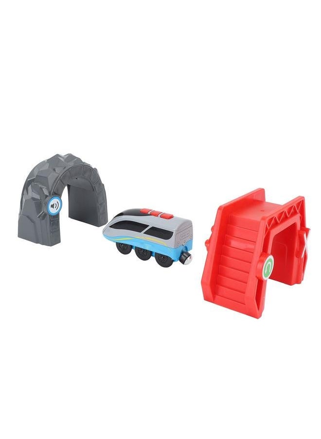 Magnetic Connection Train Set Stimulate Creativity Developing Hands On Skills Electronic Kit