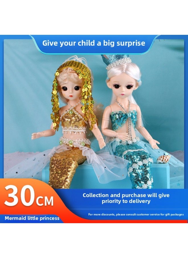 Processing Custom Cartoon Vinyl Doll Toy Set Color Box 80cm Doll Girl Toy Birthday Gift-Color:Yun Yao Bride-Height:80cm Doll-blink Version + Change Gift Bag (simple)