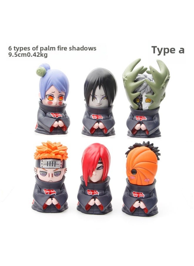 Huo Ying Xiao Organization 6 Palm Yuzhibo Skunk Heavenly Dao Payne Jujiao All Oshimaru Sitting Posture Hand-held-Color:6 Palm Fire Shadow B