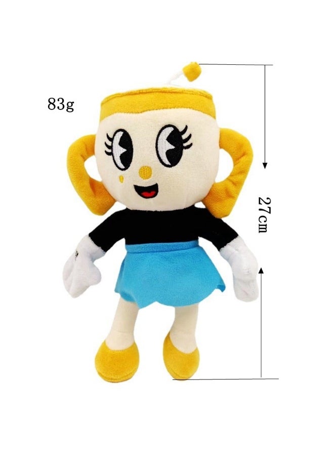 Cuphead Show Plush Toy - Adventure Cuphead Doll for Kids