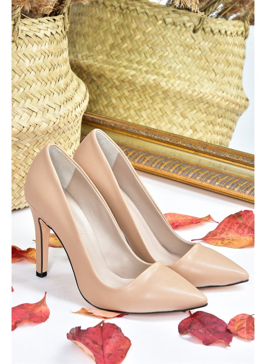 Ten Faux Leather Women's Thin Heeled Stiletto L253971509
