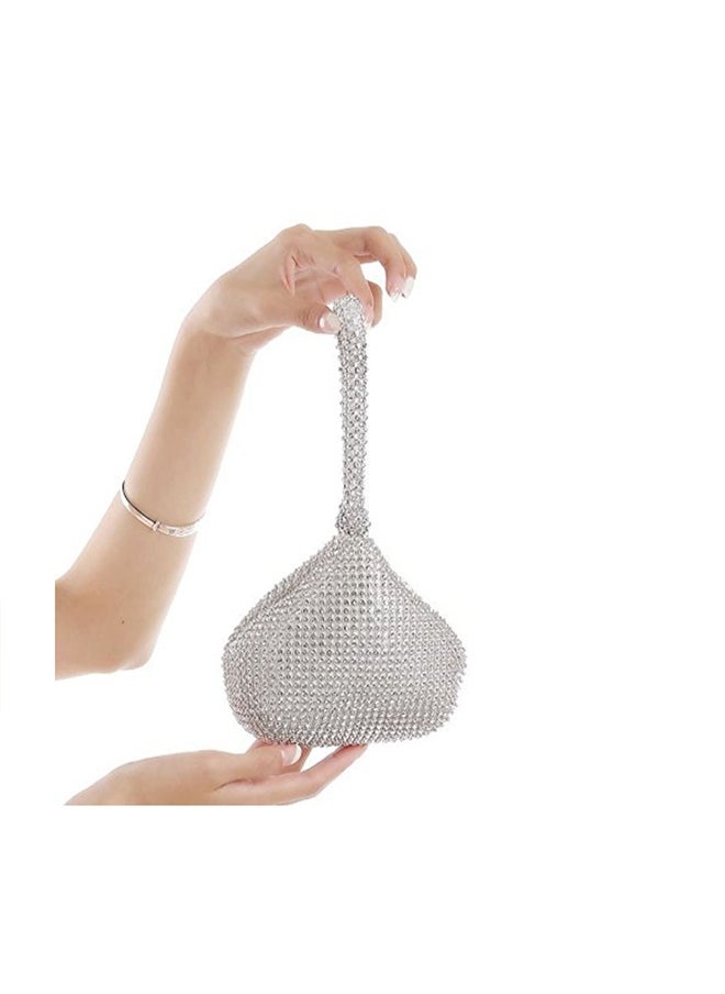 Fashion Prom Cocktail Party Clutch White