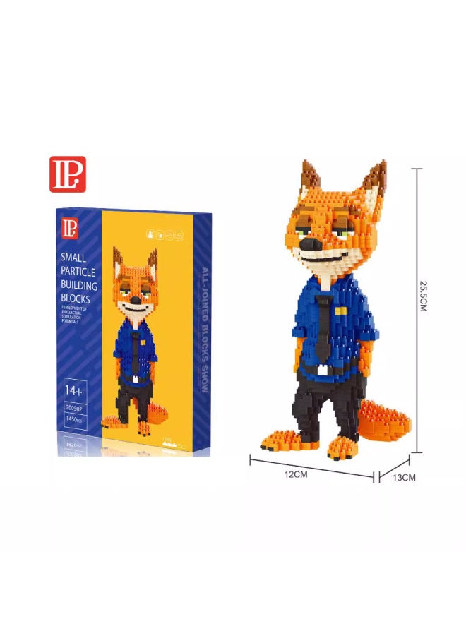 LP Toy Building Blocks Cartoon Animation Model Creative Toys Assembled DIY Toys 200503~200561 Wholesale-Color:LP-210659 Qiqi Aerospace