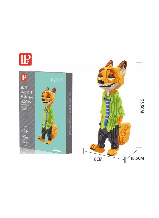 LP Toy Building Blocks Cartoon Animation Model Creative Toys Assembled DIY Toys 200503~200561 Wholesale-Color:LP-210659 Qiqi Aerospace
