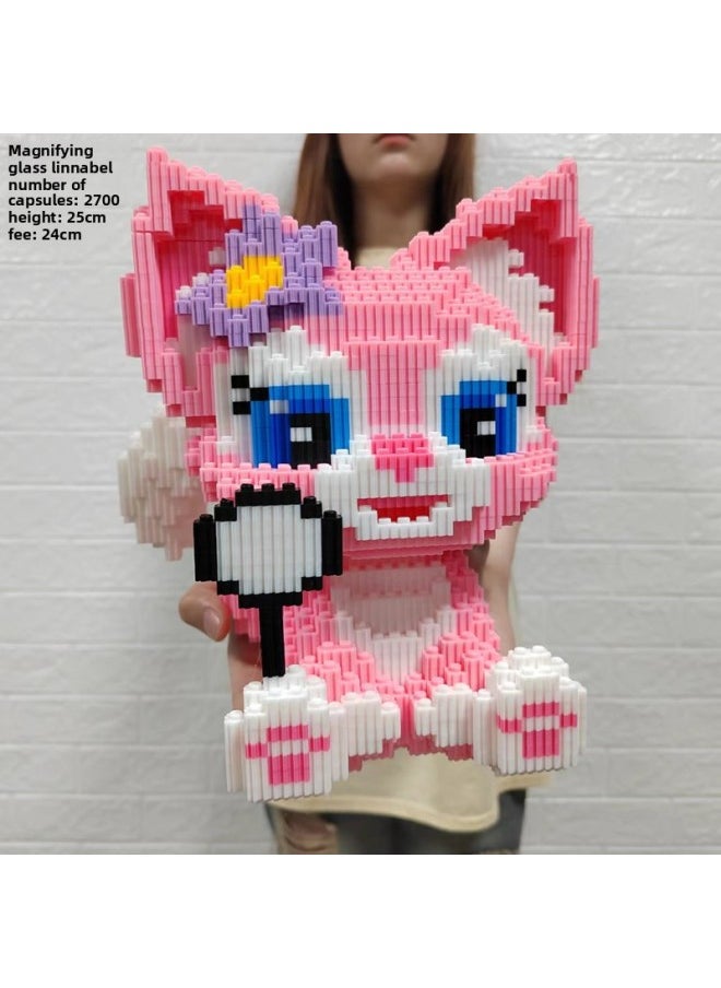 Compatible With Lego Large Blocks In Series With Tiny Particles Assembled Children's Toys Puzzle Blocks Supply-Color:8948