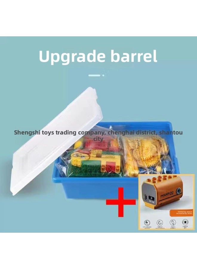 Compatible With Lego 9656 Large Particles Kindergarten Teaching Aids Simple Basic Early Education Mechanical Gear Science And Education Educational Toys-Color:Domestic 9656 [102 Granules-Storage Barrel Motor] 80 Modeling With Video Courses