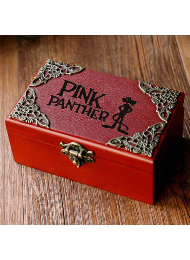 Feige Retro Music Box Classical Wooden Mechanical Clockwork Music Box Jewelry Box Jewelry Box Creative Small Gift-Color:06 Music Frozen Jewelry Box-Size:1