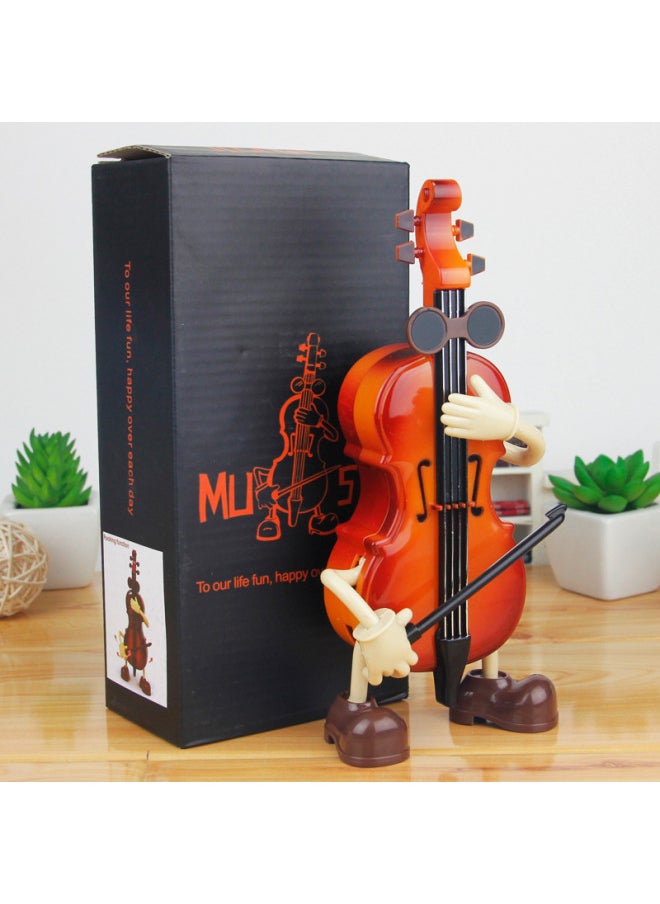 Mixed Batch Children's Toys Manufacturers Creative Gifts Swing Cello Music Box Fun Gift Music Box-Color:YL2016