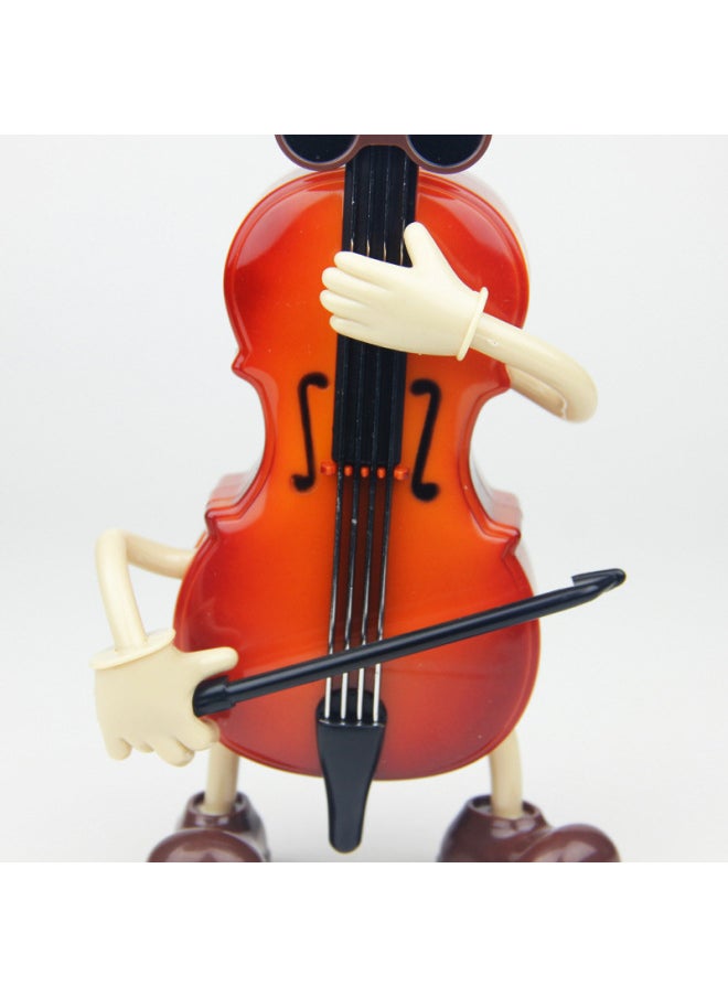 Mixed Batch Children's Toys Manufacturers Creative Gifts Swing Cello Music Box Fun Gift Music Box-Color:YL2016