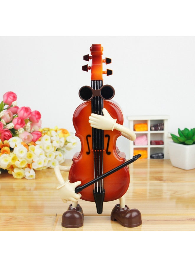 Mixed Batch Children's Toys Manufacturers Creative Gifts Swing Cello Music Box Fun Gift Music Box-Color:YL2016
