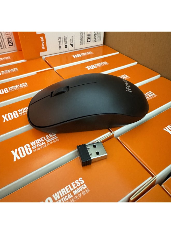 X06 Wireless Mouse Desktop Notebook Universal Wireless Mouse E-sports Game Home Office Mouse-Specifications:Ifoved X06: Wireless Mouse