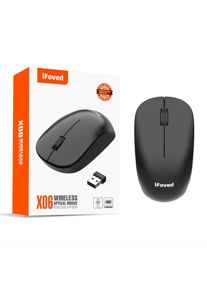 X06 Wireless Mouse Desktop Notebook Universal Wireless Mouse E-sports Game Home Office Mouse-Specifications:Ifoved X06: Wireless Mouse