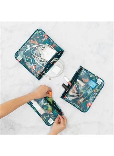 Transparent Travel Bag - Jungle