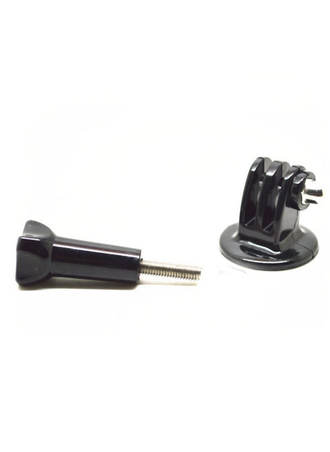 Universal Accessories For Sports Cameras J-type Adapter Base Adapter Long Screw Integrated Base Selfie Five-finger Ring-Color:Z081 GP Splint